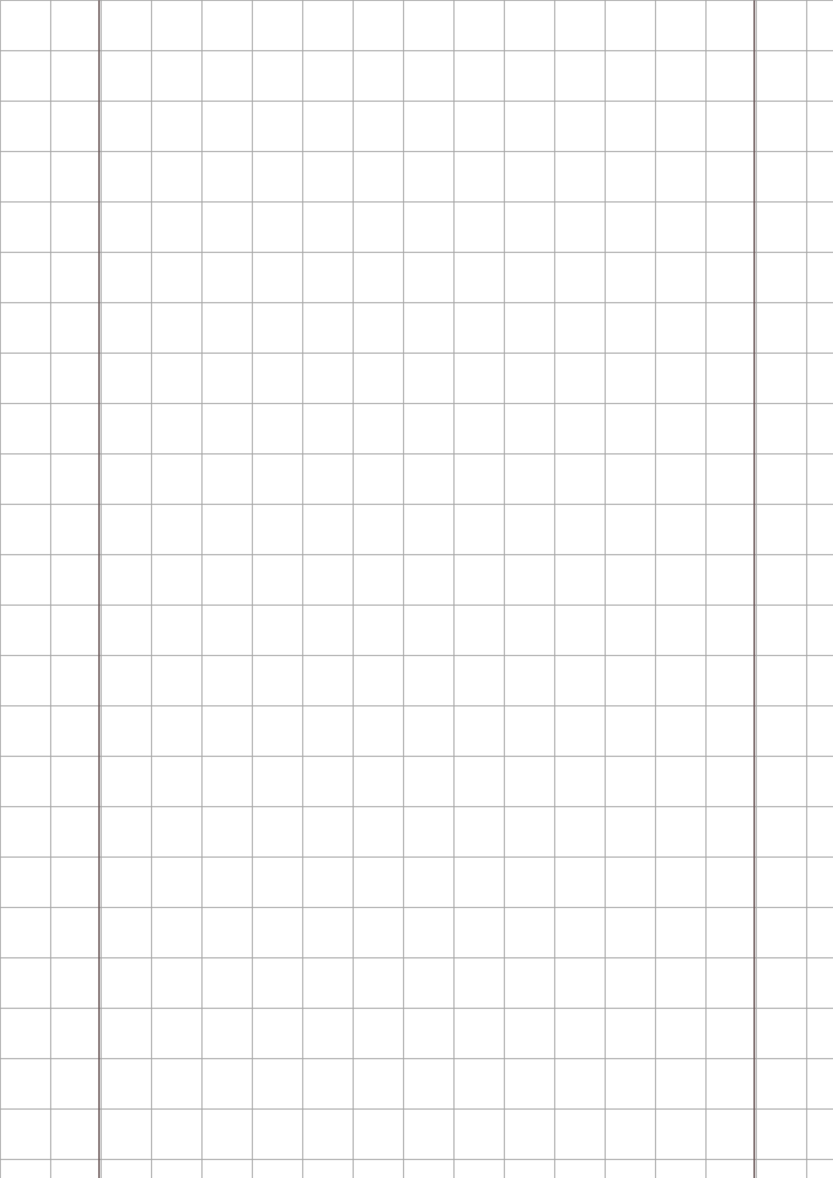 Imperial 2 Squares Per Inch Graph Paper Template PDF Preview